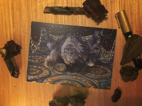 Mystic Celebration - The Dark Crystal - Fan Illustration Print picture