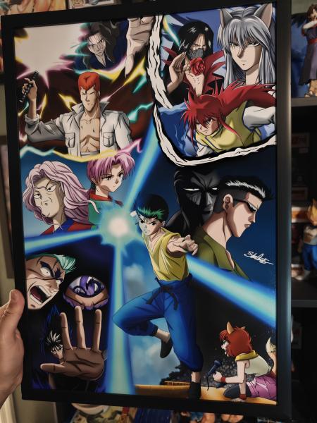 Yu Yu Hakusho Dark Tournament art
