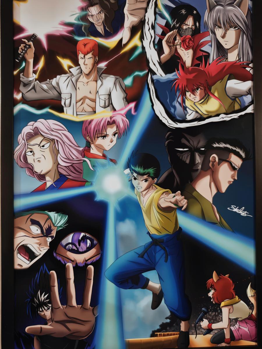 Yu Yu Hakusho Dark Tournament art picture