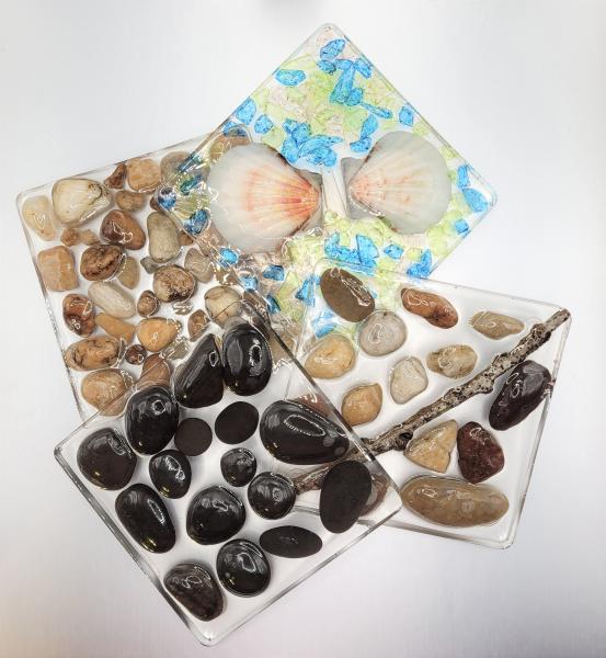 4X4 in. Resin Soap Dishes picture