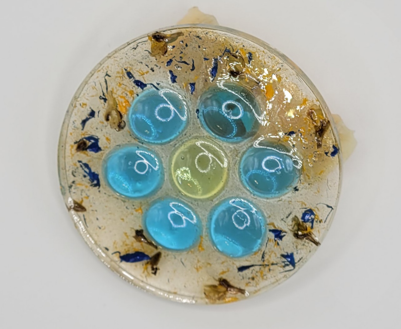 Round 3 inch resin soap dish picture