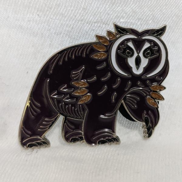 Owlbear Lapel Pin