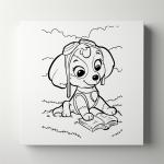 DOGS | RESCUE | Patrol | Kids | Paint Party | Paint Your Own Canvas | Party Favors | Arts and Crafts | Kid&rsquo;s Party | Birthday