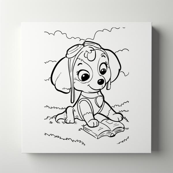 DOGS | RESCUE | Patrol | Kids | Paint Party | Paint Your Own Canvas | Party Favors | Arts and Crafts | Kid&rsquo;s Party | Birthday