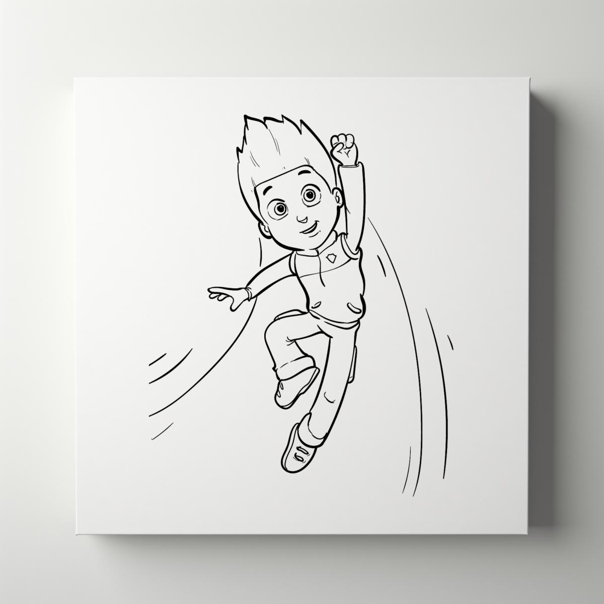 DOGS | RESCUE | Patrol | Kids | Paint Party | Paint Your Own Canvas | Party Favors | Arts and Crafts | Kid&rsquo;s Party | Birthday picture