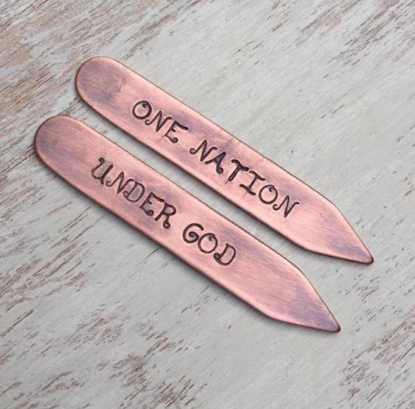 Collar Stays “One nation under God” picture