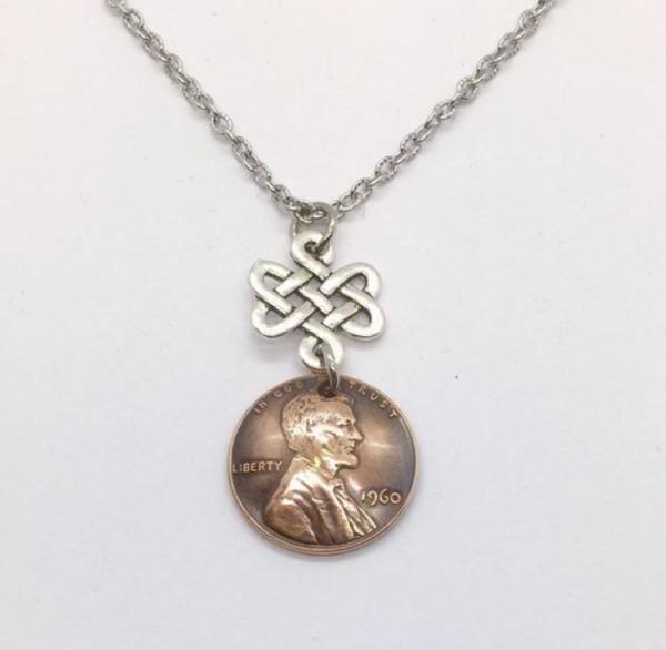 Penny Necklace  1980s -1990s