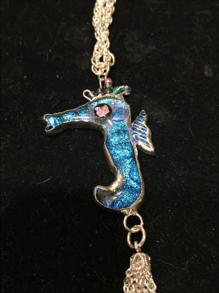 Necklace SeaHorse Tassel picture