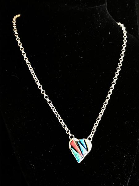 Necklace Small rainbow picture