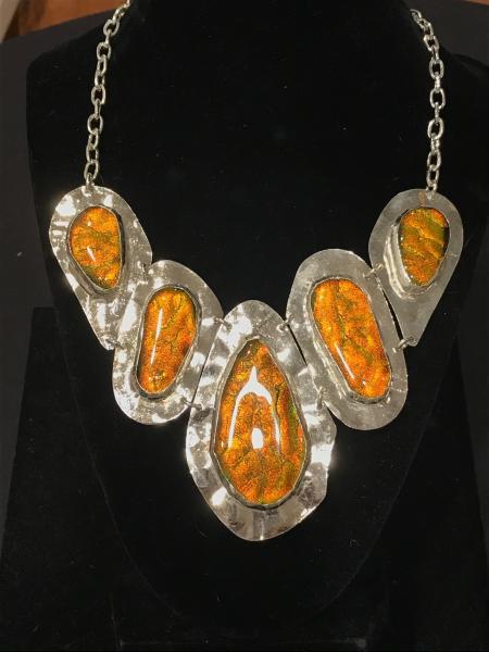 Necklace - Fire Orange Xena - Full Size