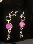 Beautiful Pink Dangle Earrings