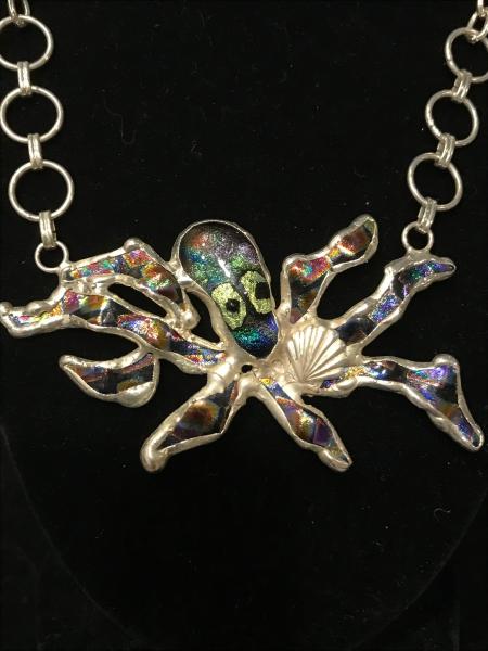 Necklace - Octopus Multi Color picture