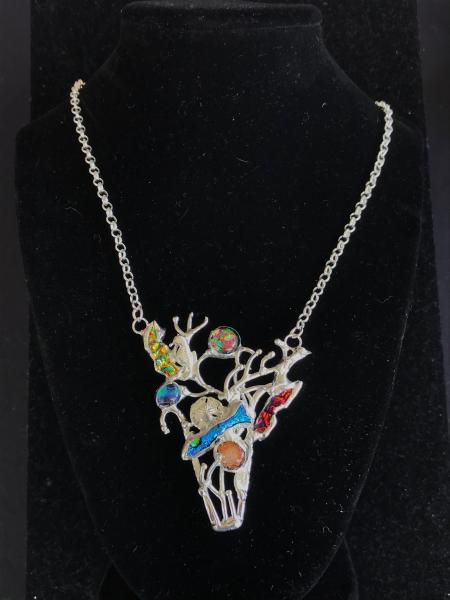 necklace y coral