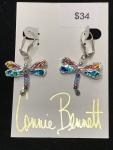 Earrings - Dragonfly Multi Color Earring