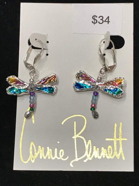 Earrings - Dragonfly Multi Color Earring picture