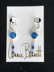 Dangle Round Earrings 7 bead