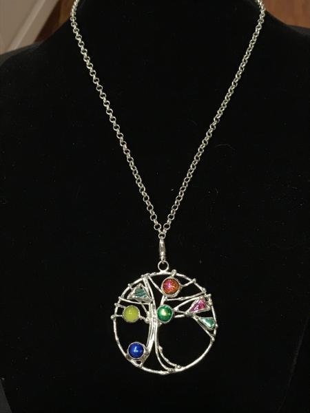 Necklace - Tree of Life Multi Color picture