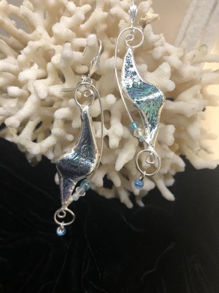 Swirl Drop Earrings