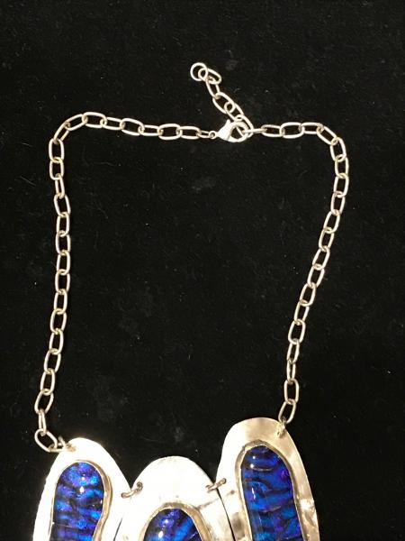 Necklace 3  Large Cobalt picture