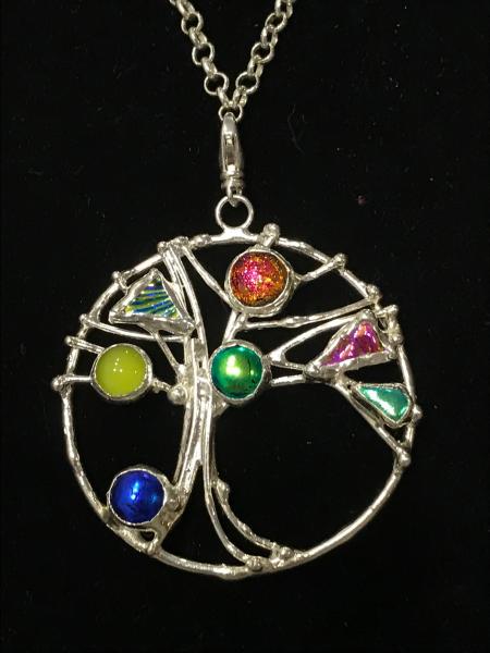 Necklace - Tree of Life Multi Color picture