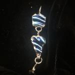 Wavy Blue Pendant