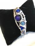 Cuff Bracelet - 5 Stone Blues