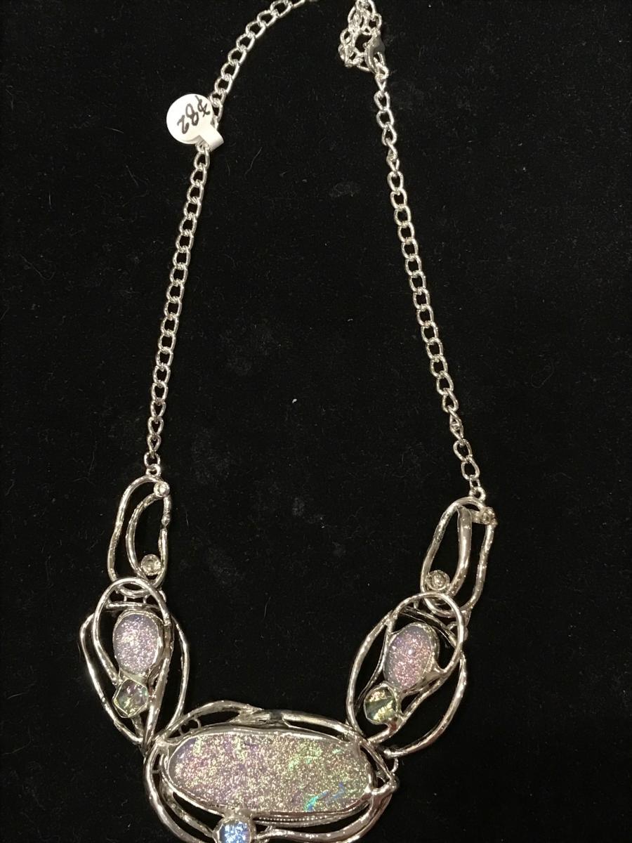 Sparkle Pearl Color Design Necklace picture