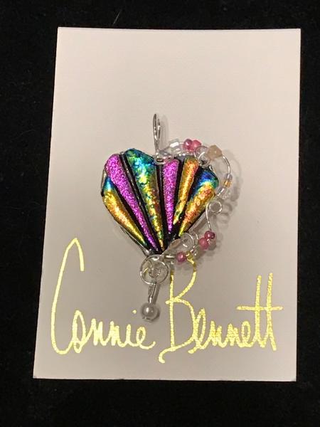 pendant rainbow heart picture