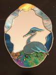 Blue Herron Mirror