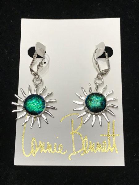 earring green sun picture