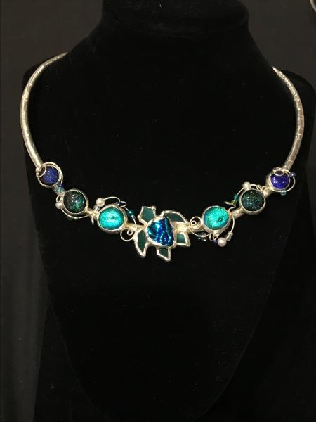 Turtle Collar - Blue-Greens picture