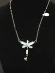 Necklace - Dragonfly Feather Design