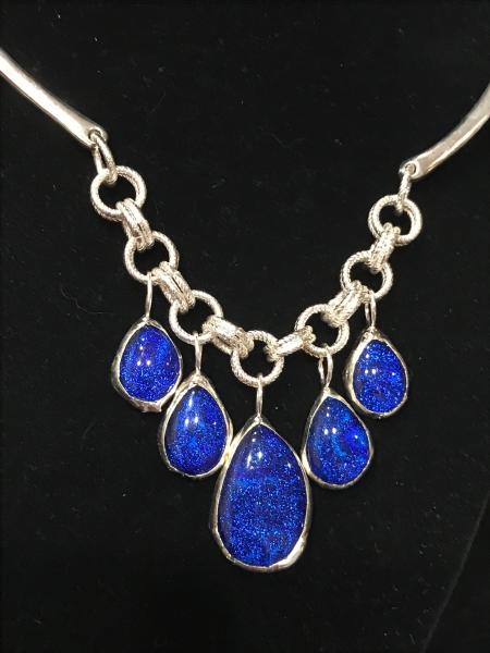 Necklace 5 trdp blue picture