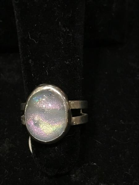 Ring Sm Oval opal