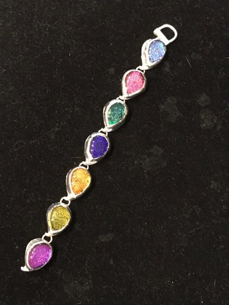 Bracelet - Multi Color Link Bracelet WOW picture