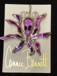 Pendant Purple Octopus