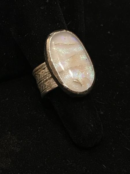 ring large opal