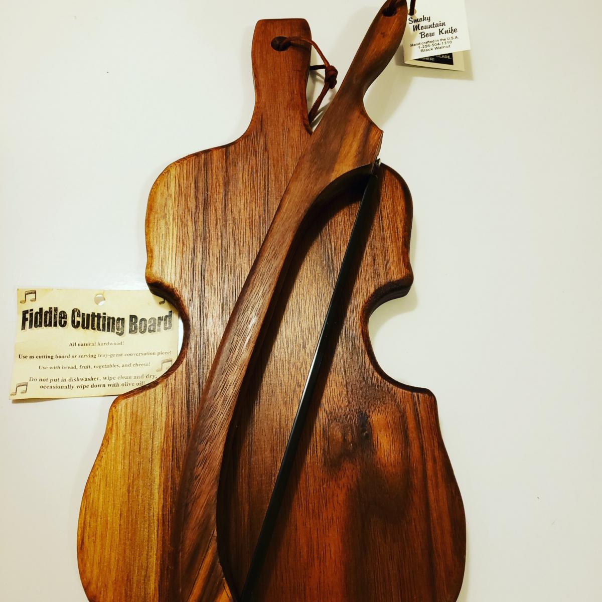 Bow Knife in Black Walnut ( specify Right or Left Handed please) picture