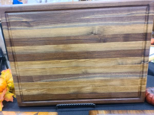 14x14 Black Walnut Cutting Board picture