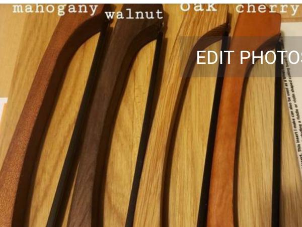 Multi-Wood Storage Drawer Cutting Board( specify oak, cherry, mahogany,  or walnut knife ) picture