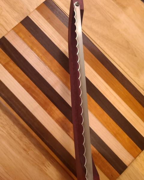 Purple Heart Bow Knife picture