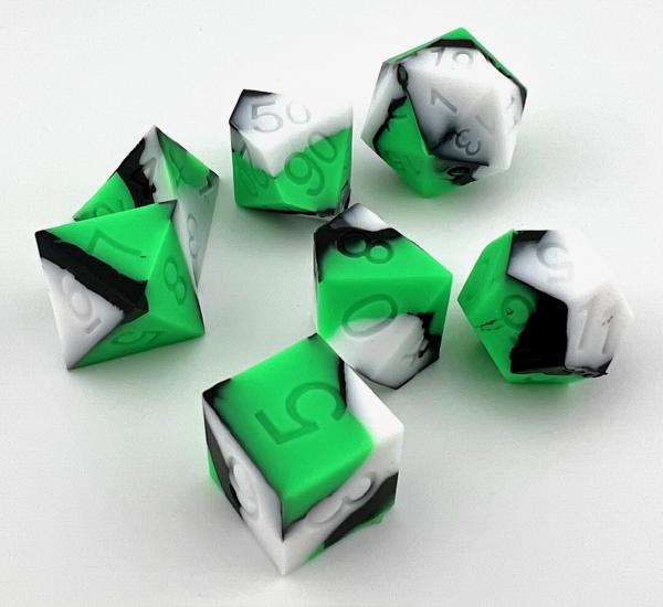 Silicone dice picture