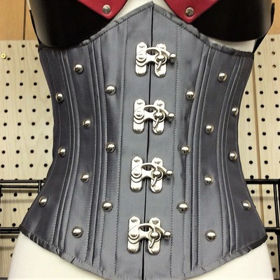 Silver Studded Swingclasp Corset