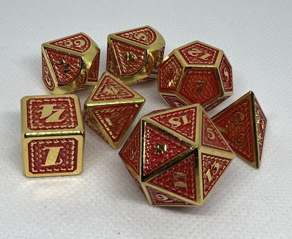 Dragon Scale Metal Dice picture