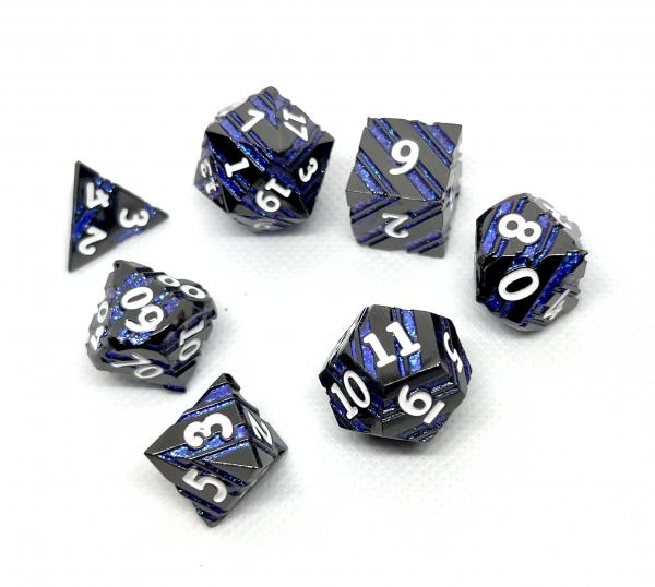 Striped Metal Dice picture