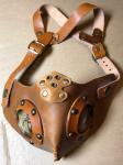 Leather Steampunk/Dieselpunk Mask type 2