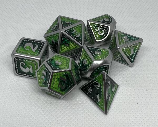 Dragon Scale Metal Dice picture