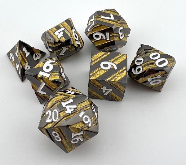Striped Metal Dice picture
