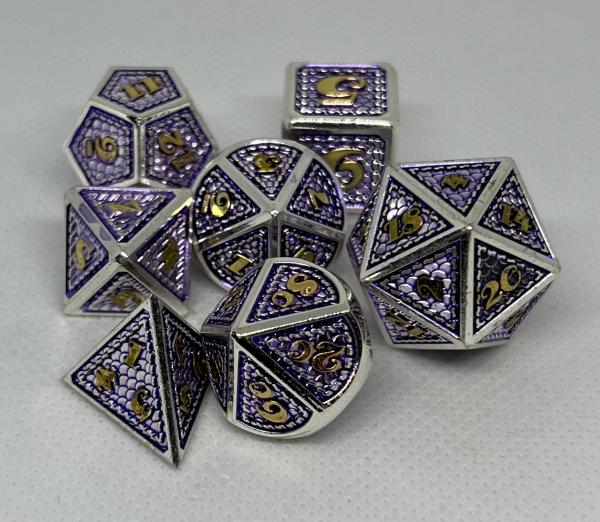 Dragon Scale Metal Dice picture