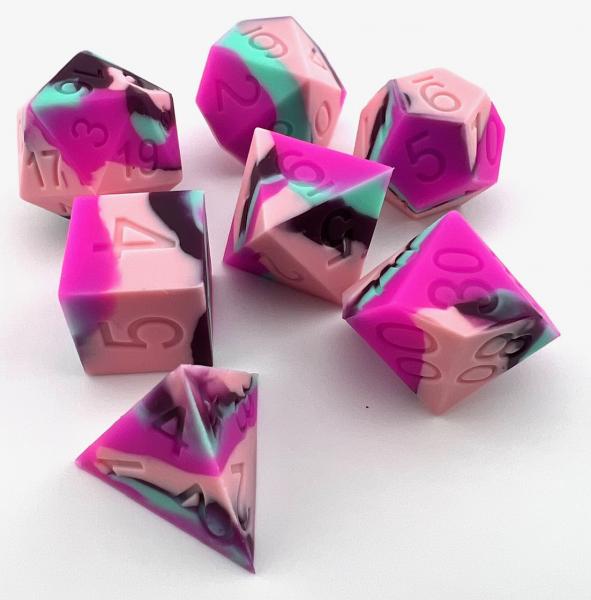 Silicone dice picture